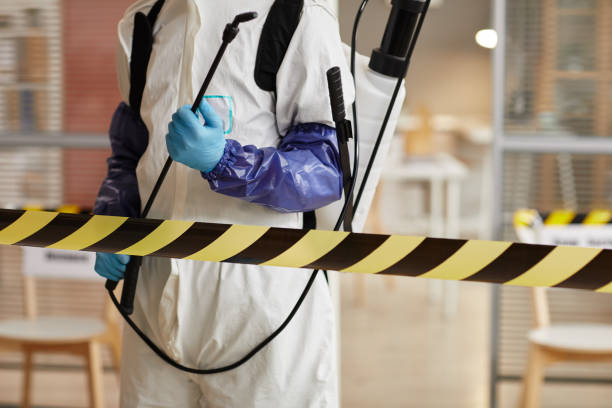 Professional Blood Cleanup technician working in Cedar Springs, MI